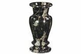 Limestone Vase With Orthoceras Fossils #104618-1